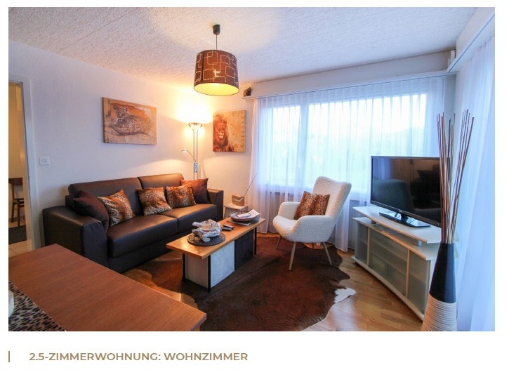 cosy, panoramic and central flat in Flumserberg