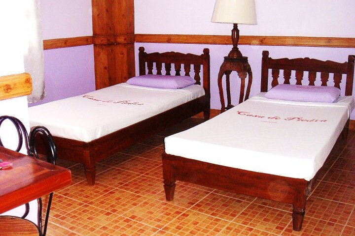 Twin Bed Room in a Pension House