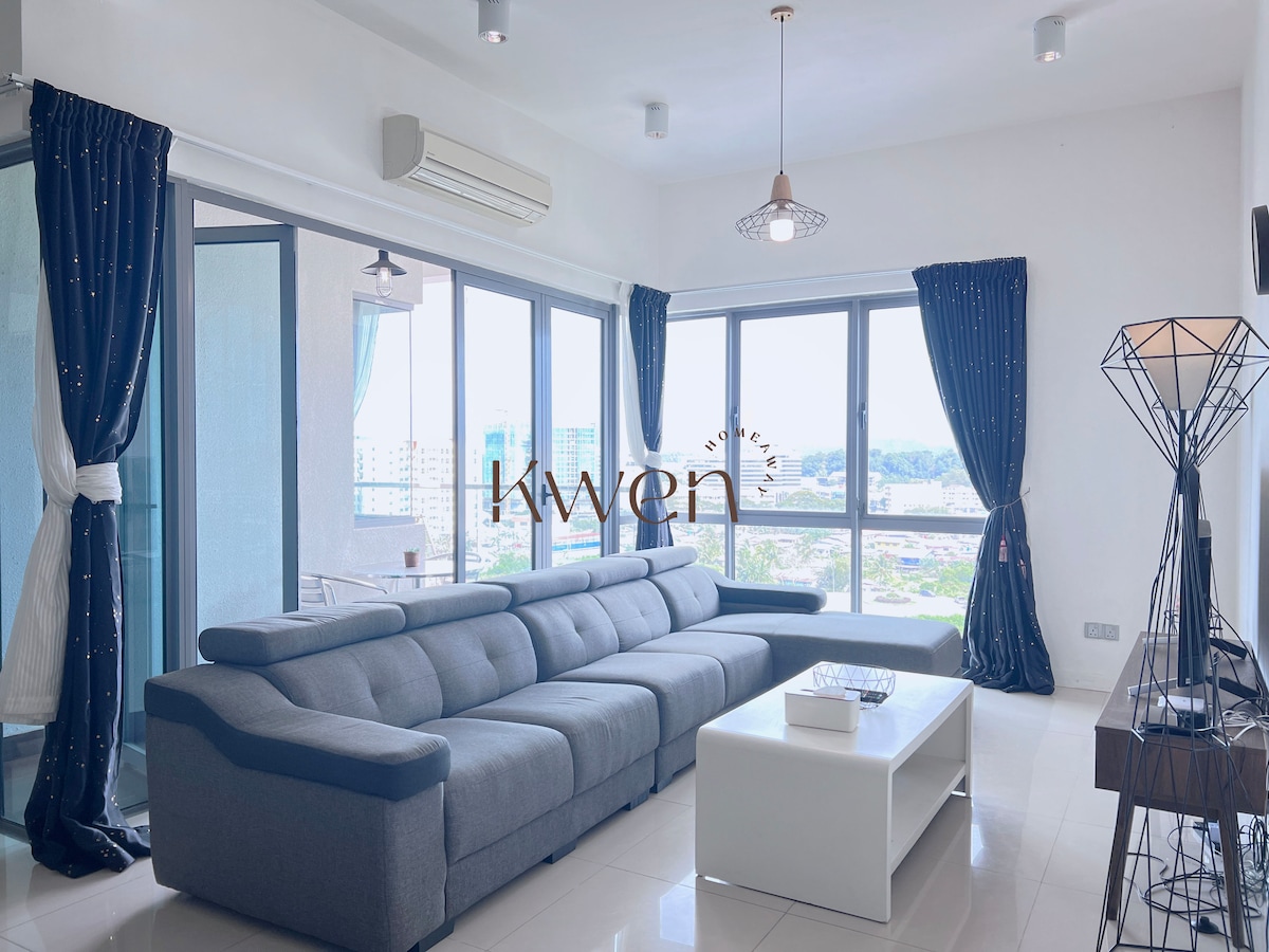 KWEN Loft A- The Peakview Cabin Imago KK CITY 2BR