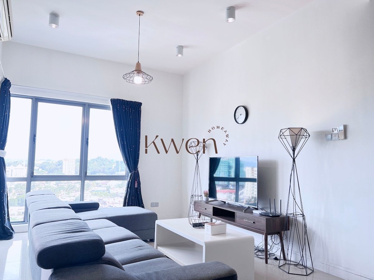 KWEN Loft A- The Peakview Cabin Imago KK CITY 2BR