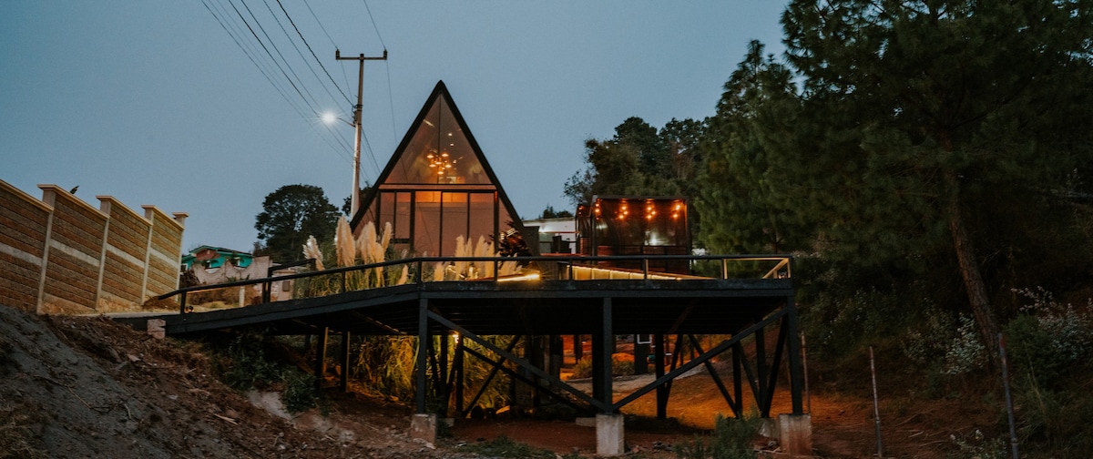 Triangular Loft with view