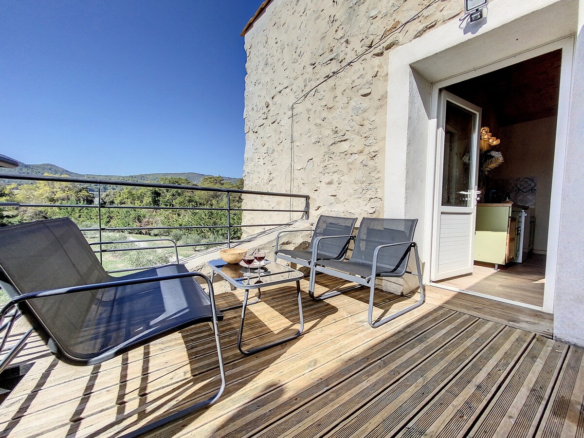 Chez David et Marie, appartement spacieux au calme