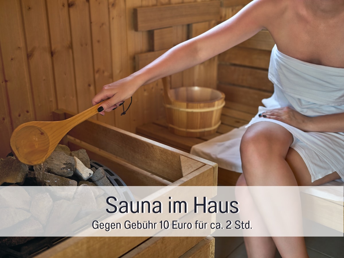 Fewo Naturverliebt Ideal für Familien mit Sauna