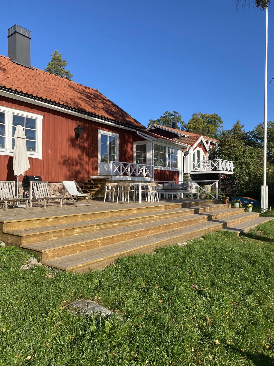 Stor villa m sjöutsikt i Sigtuna