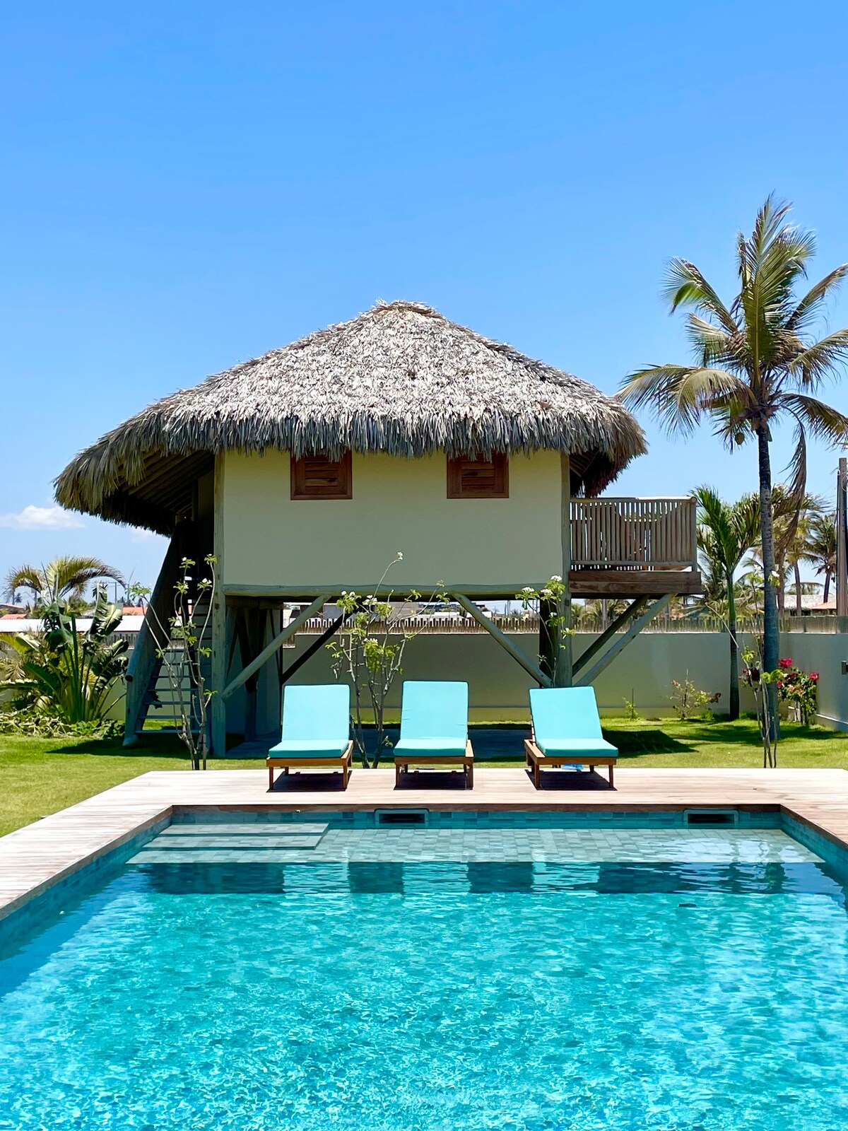 Casa Baía: bungalow vue mer, accès plage/piscine