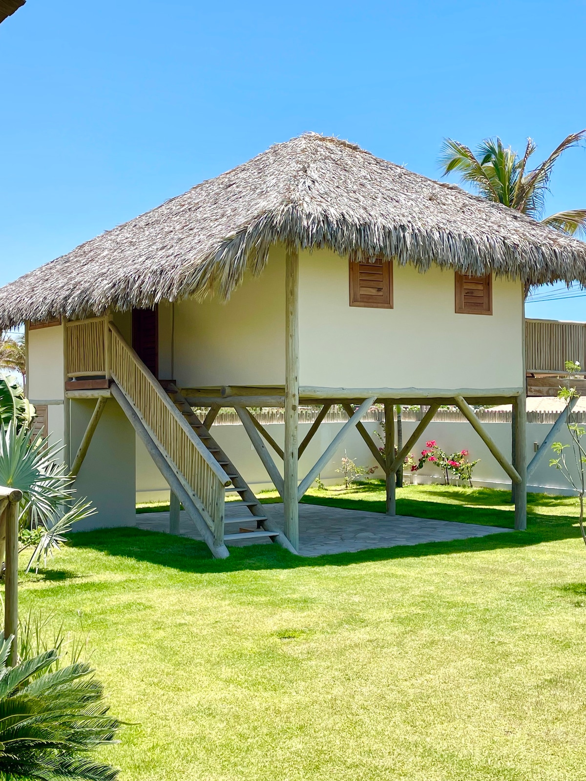 Casa Baía: bungalow vue mer, accès plage/piscine