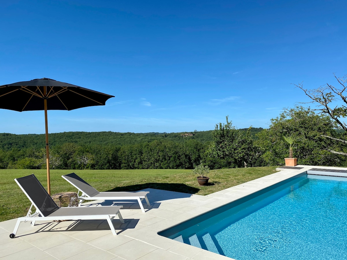 Gîte 2 à 4 pers. avec piscine en Dordogne