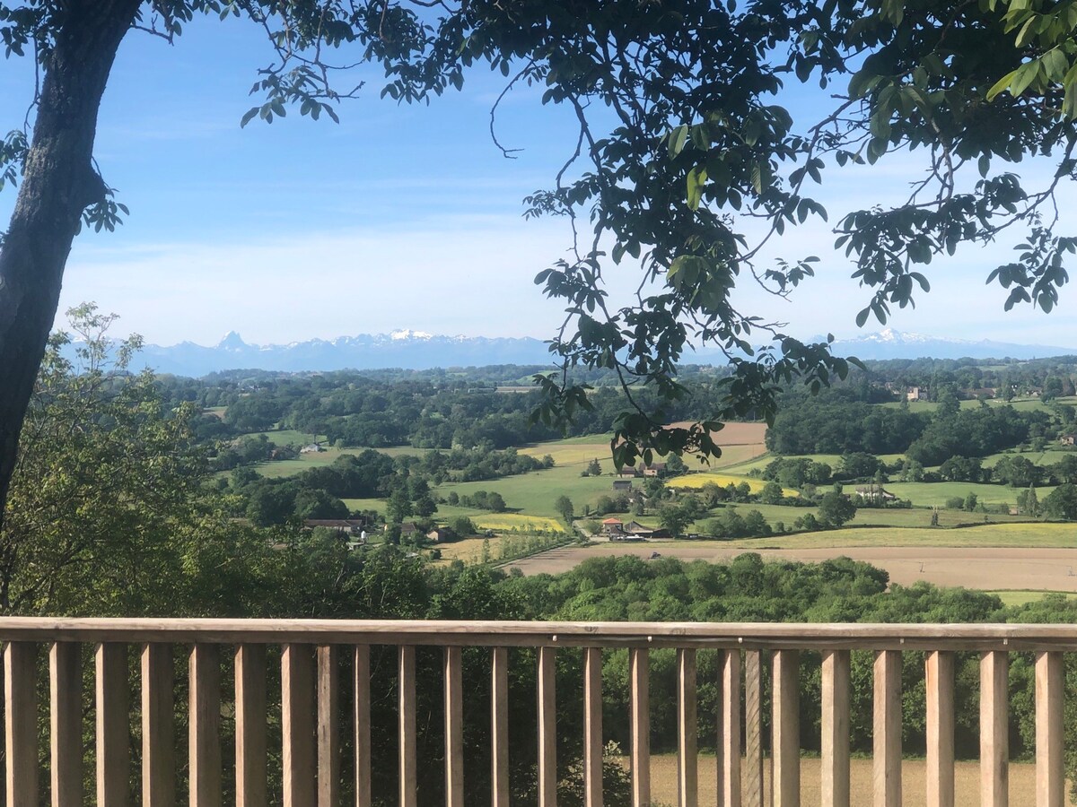 住宿加早餐旅馆-比利牛斯山脉景观