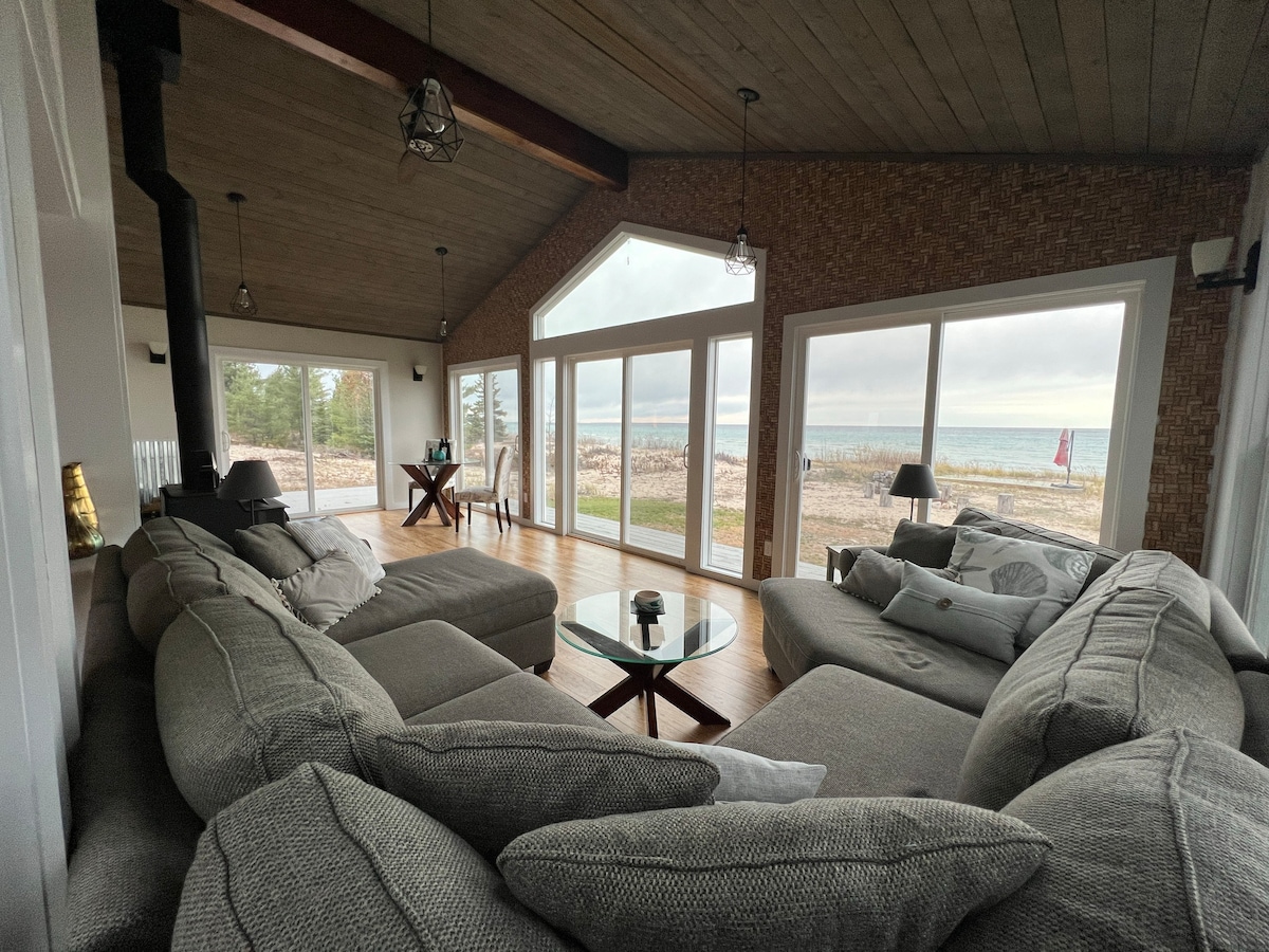 Beachfront Home on Beaver Island