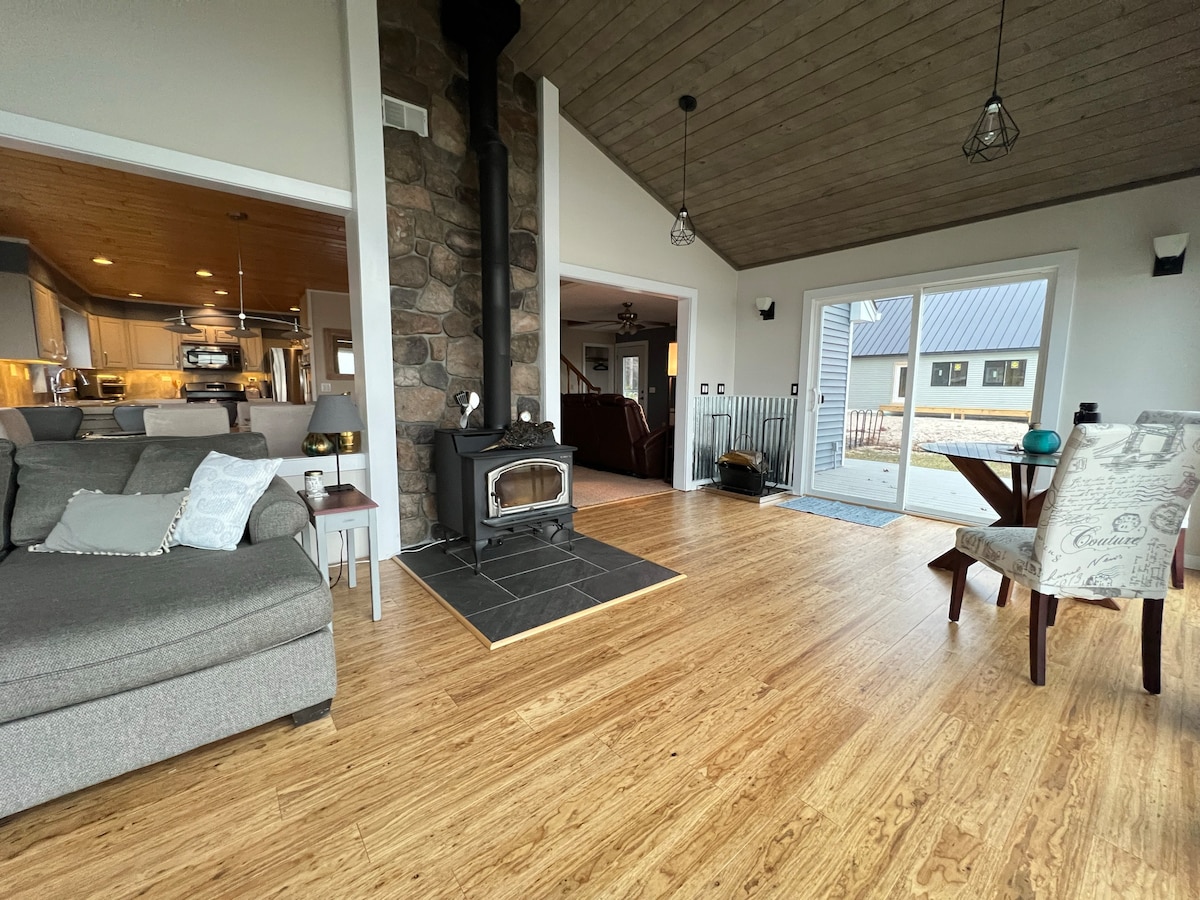 Beachfront Home on Beaver Island