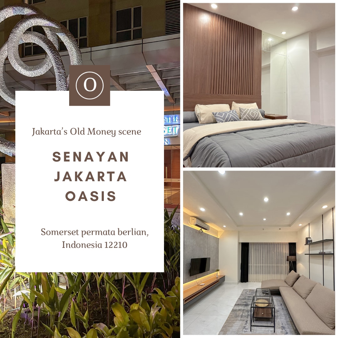 3 Bedroom "Senayan Jakarta Oasis" Gym, Pool, Wi-Fi