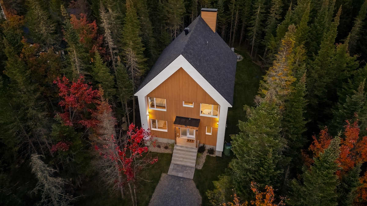 Chalet Le Stella-Nature-Spa-Foyer-Lac-Montagne