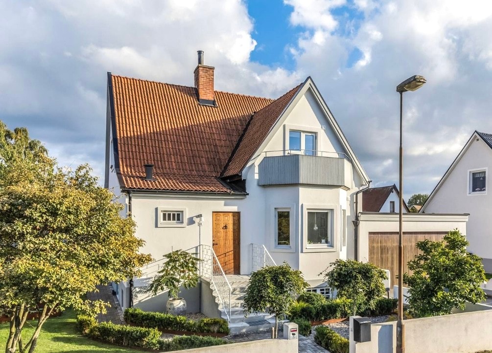 Villa i centrala Malmö med orangeri