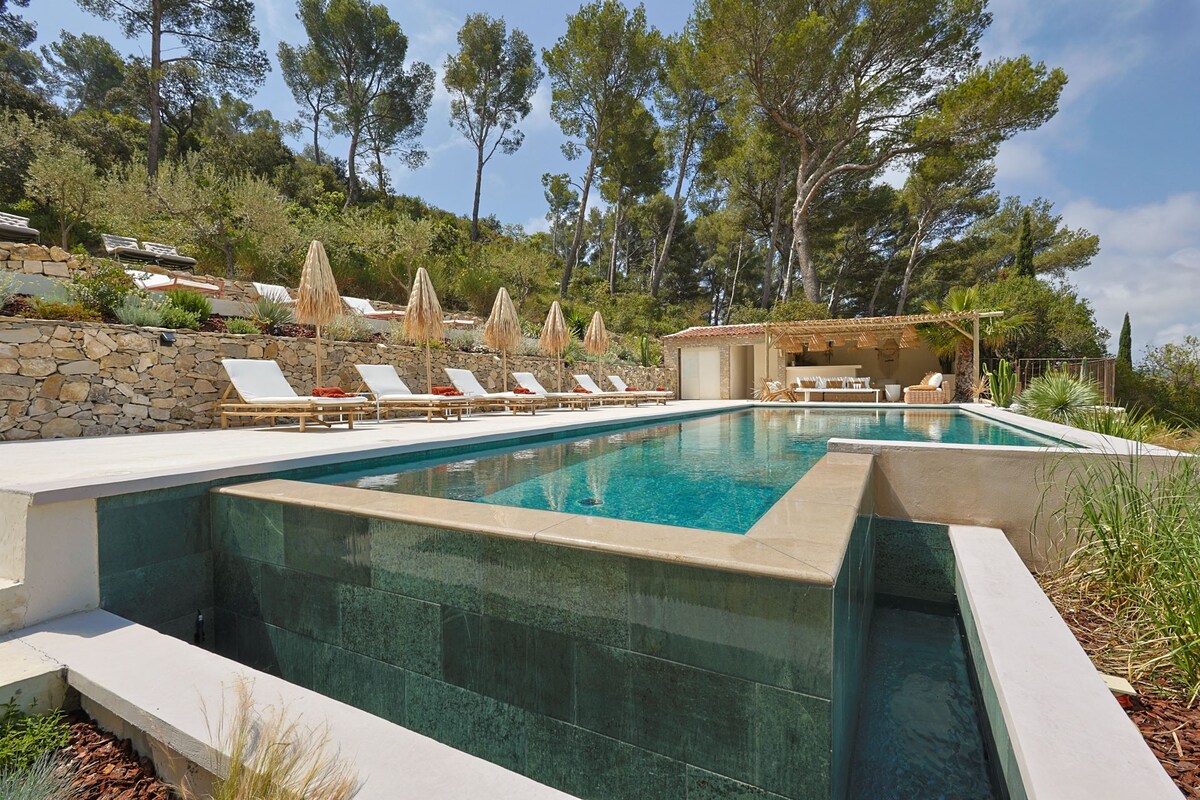 Bastide moderne entièrement rénovée avec piscine