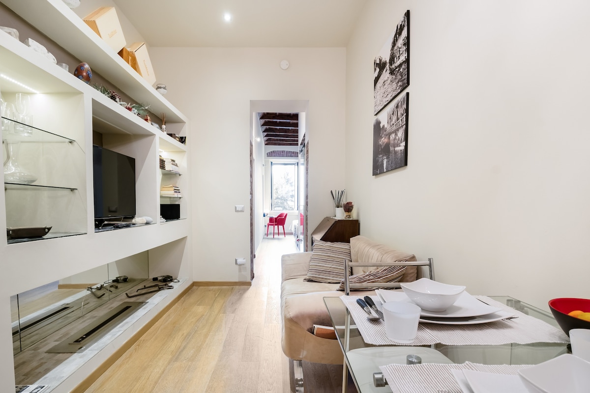 纳维利（ Navigli ）温馨舒适的公寓。观看照片