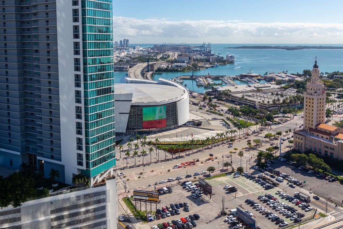 迈阿密市中心百万美元公寓景观