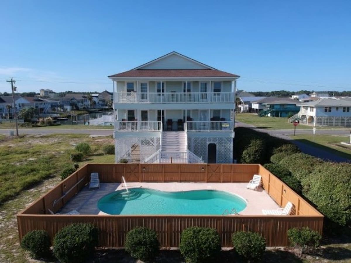 Pool*Ocean Views*Game Room*Dogs Welcome (Atl Brz)