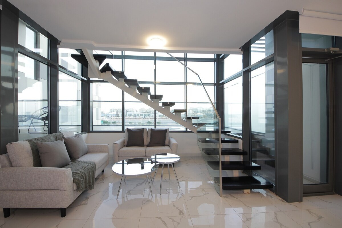 Luxury Duplex in Raha lofts