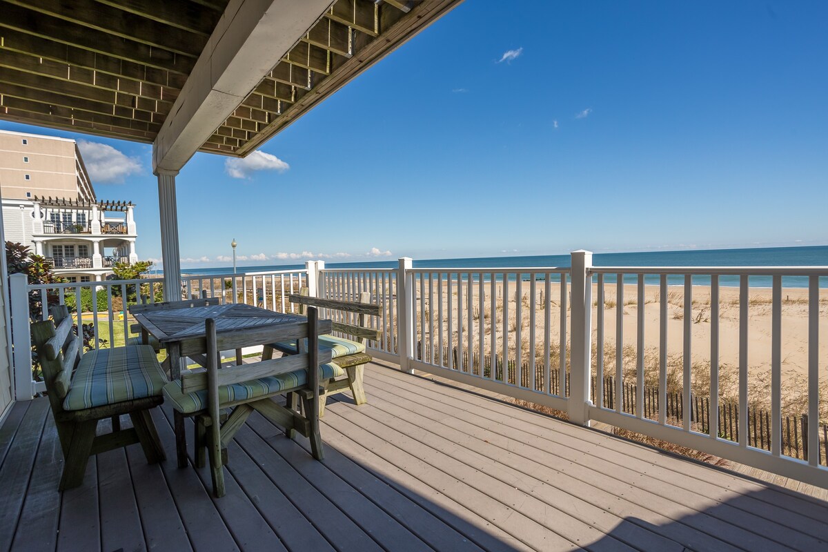 403 Oceanfront Pet Friendly Duplex Sleeps 12