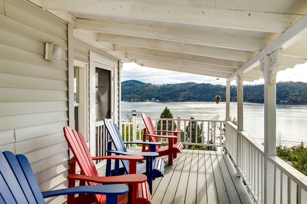 Harrison Getaway w/ Deck & Lake Views!