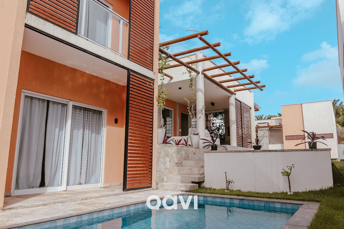 # Qavi -带私人泳池的房子# Flamingos09