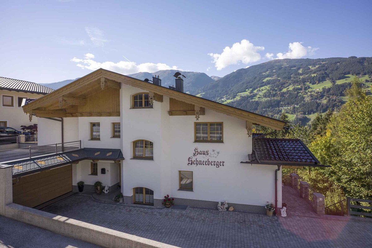 Holiday apartment with balcony in ski resort