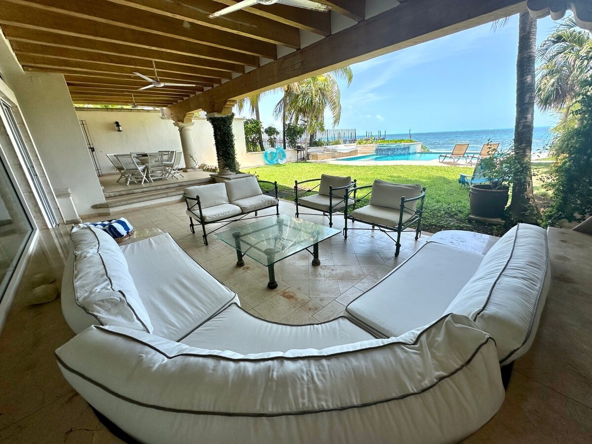 6BR Beachfront Exclusive Villa w/ Private Pool