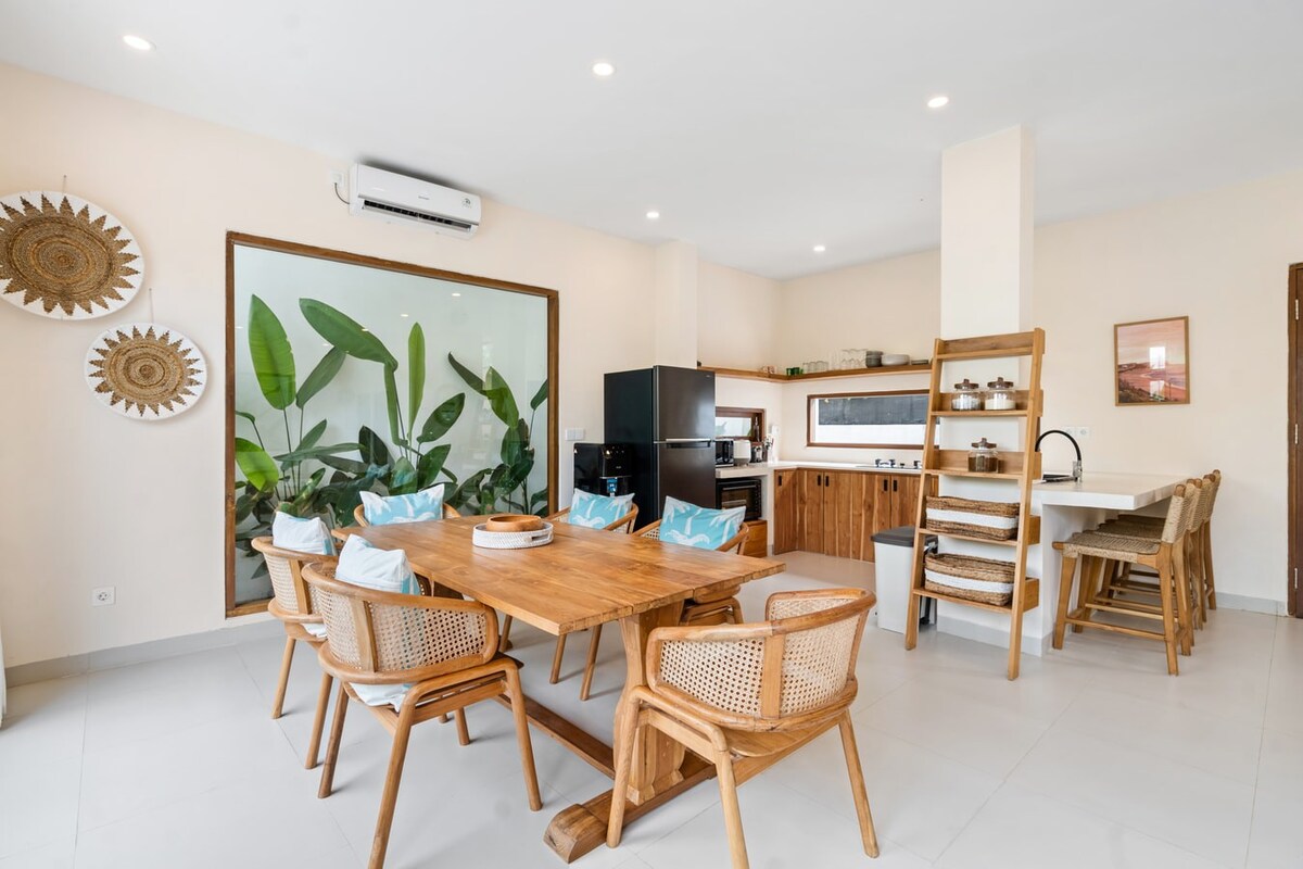 NEW! 2BR Bright and Airy Villa in Canggu