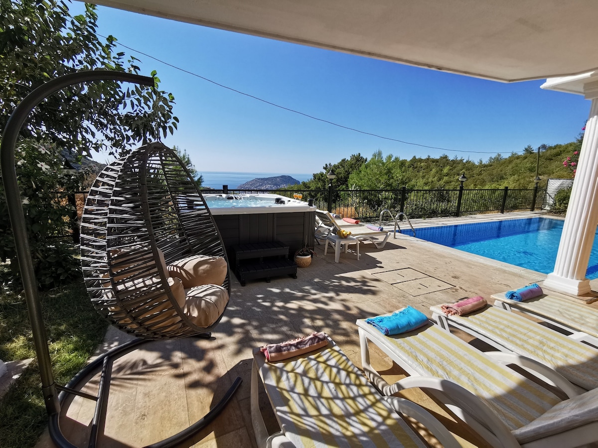 Exclusive Villa with Heated Pool Alanya Villa 1019