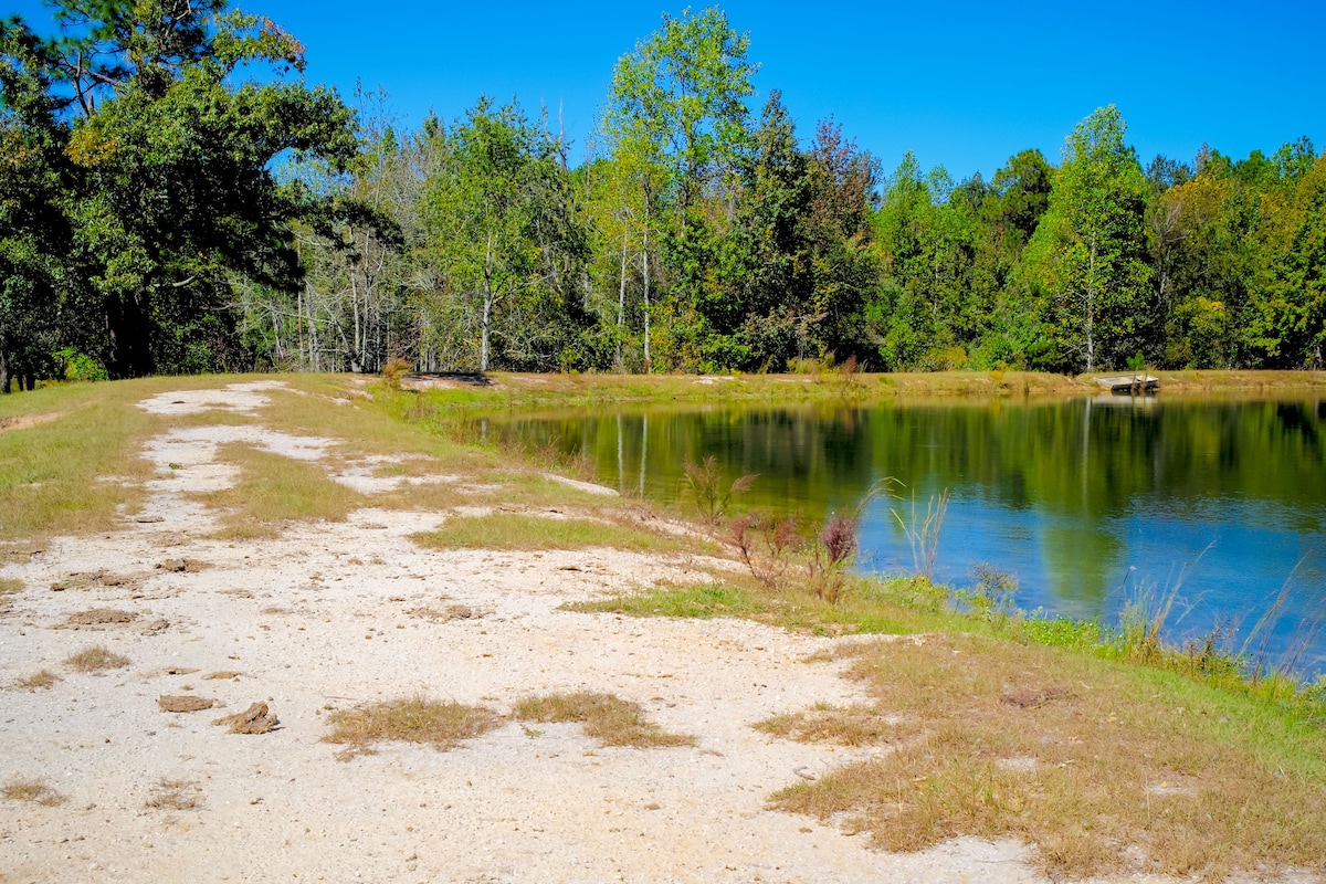 Sylvan Cabin on 73 Acres - Pond On-Site!