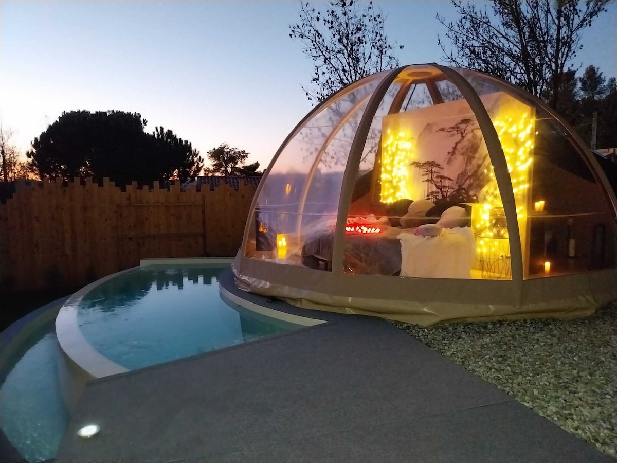 "F"anny Wigwam 26m2 and 50m2 relaxation area