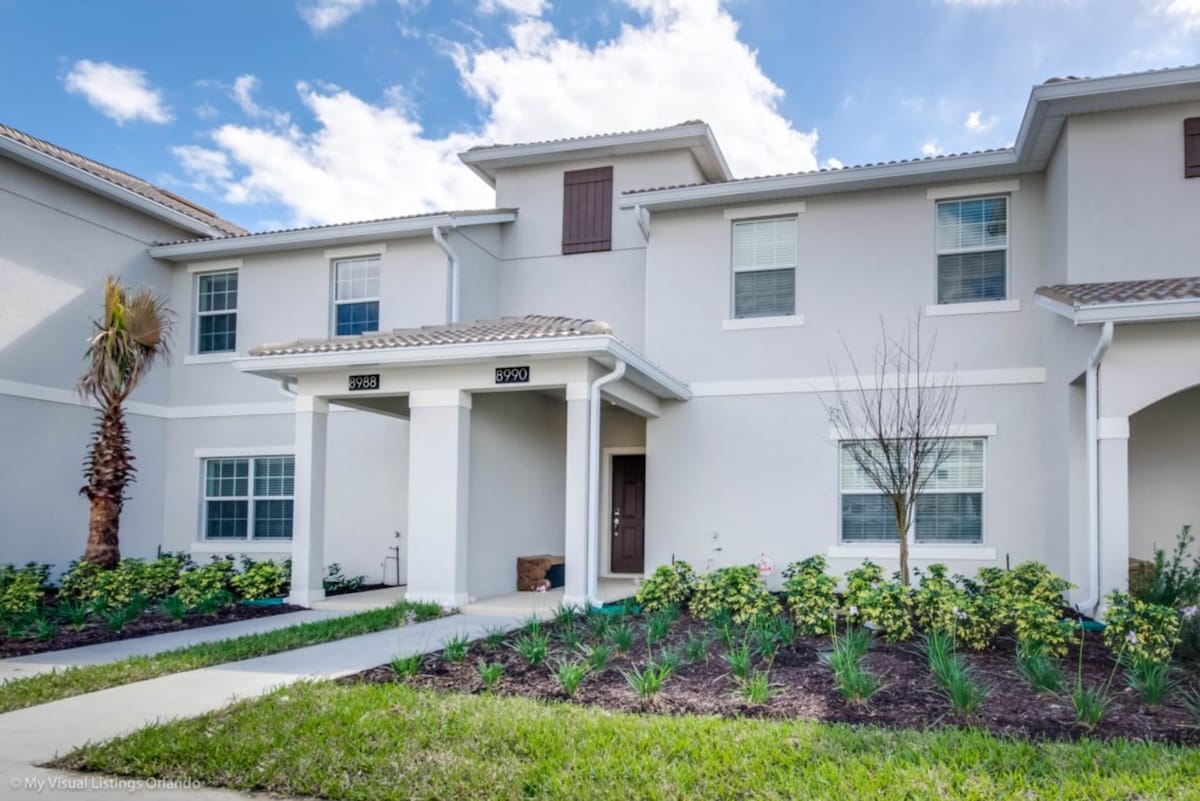 5Star Villas Close to Disney Orlando Townhome 2834