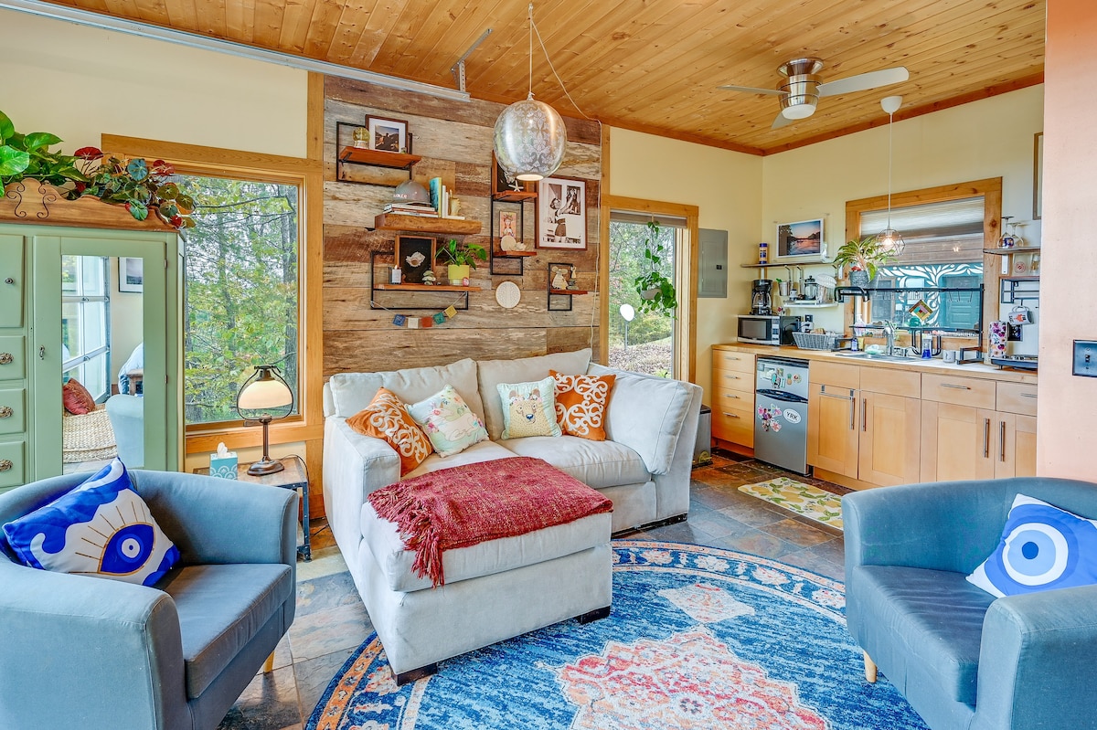 Charming East Bend Studio w/ Yadkin River Access