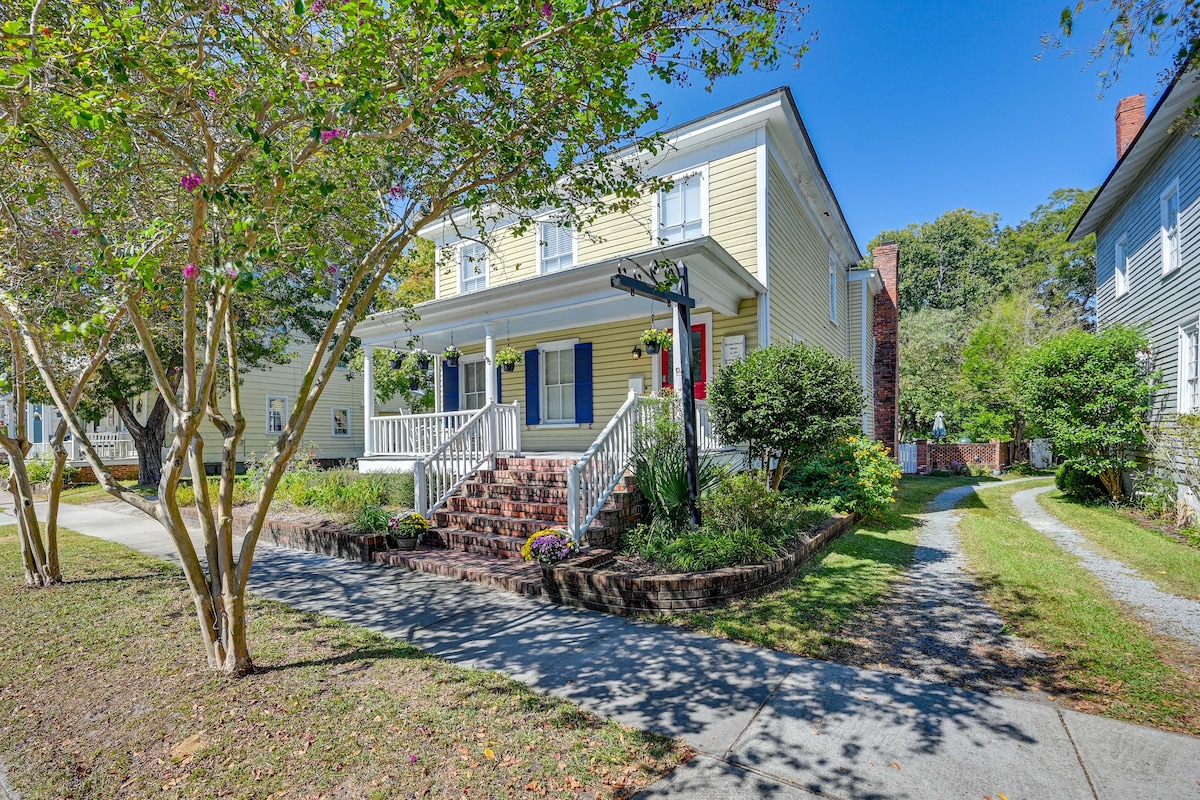 Convenient New Bern Apt with Patio Access!