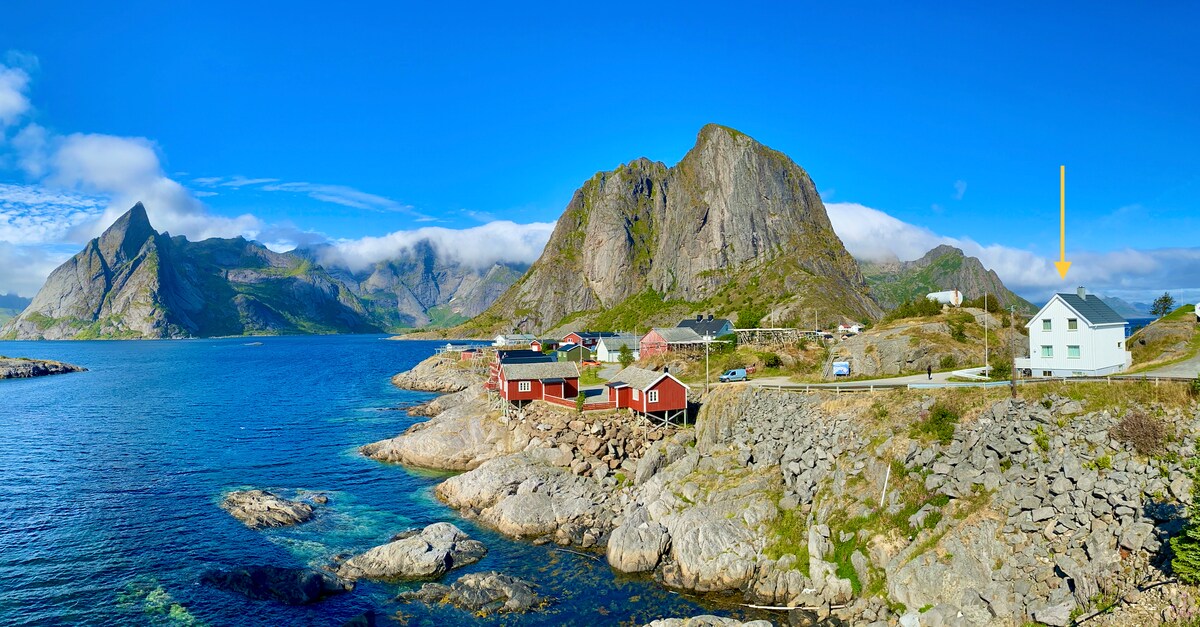 Hamnøya Bridge Panorama