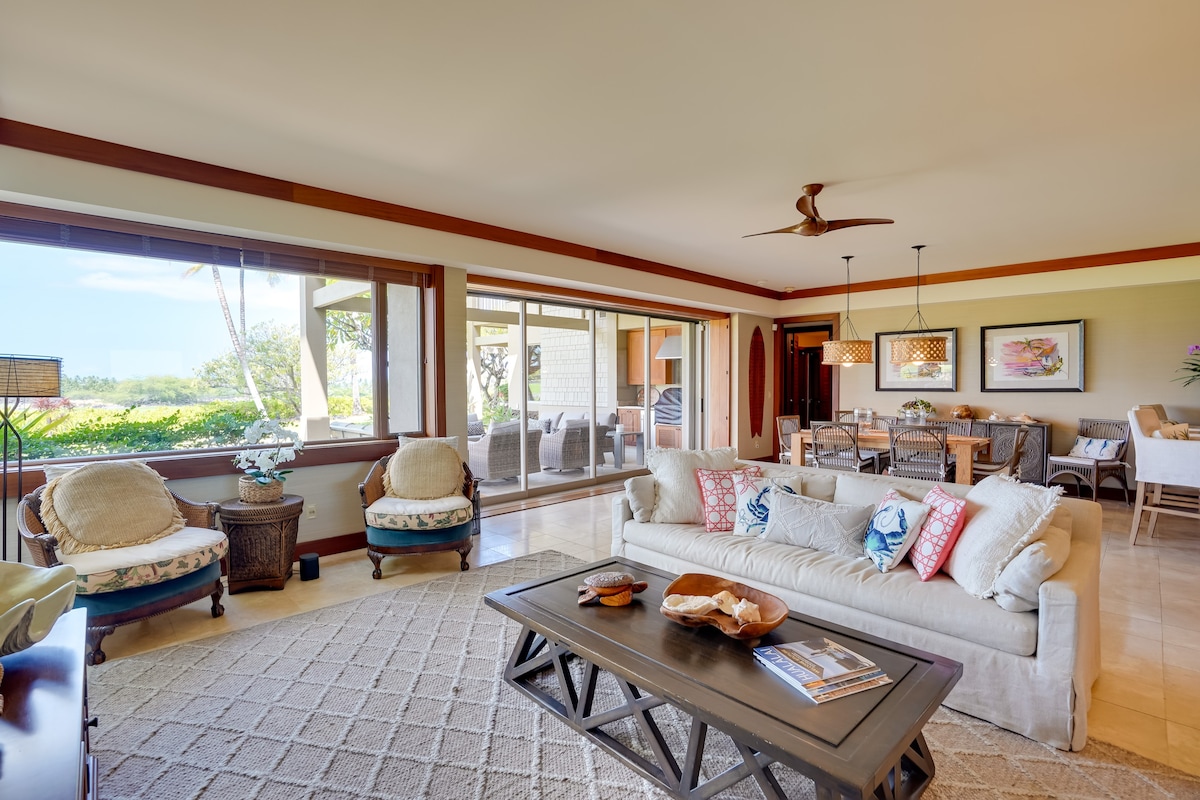 Hualalai Condo: Walk to Beach and Resort Amenities