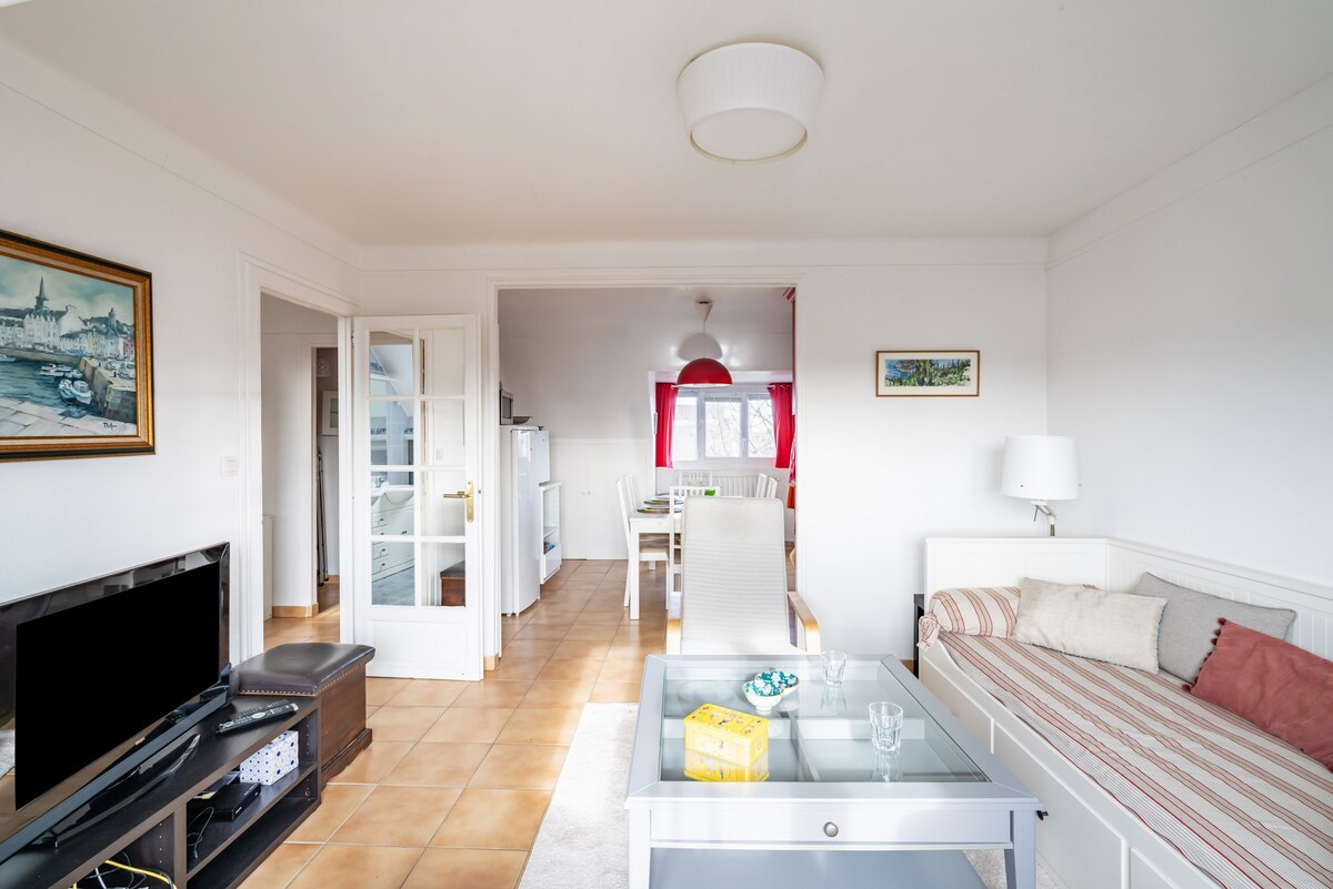 Joli appartement moderne, pour 4, à Bénodet