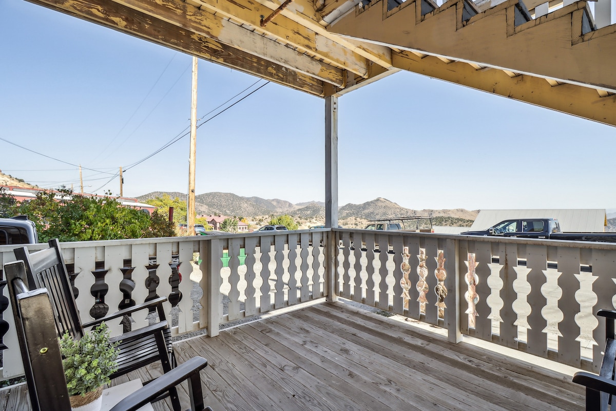 Stylish Virginia City Apartment with Deck!