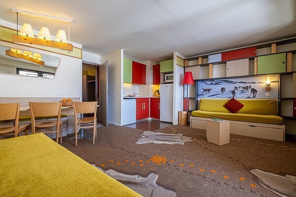 Pierre&Vacances-Appart 7pers-1 chambre-1 coin nuit