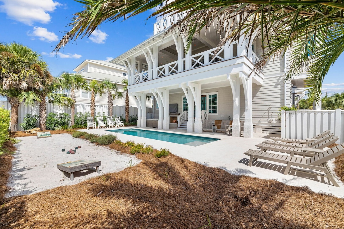 Custom Beach View Home with Private Pool