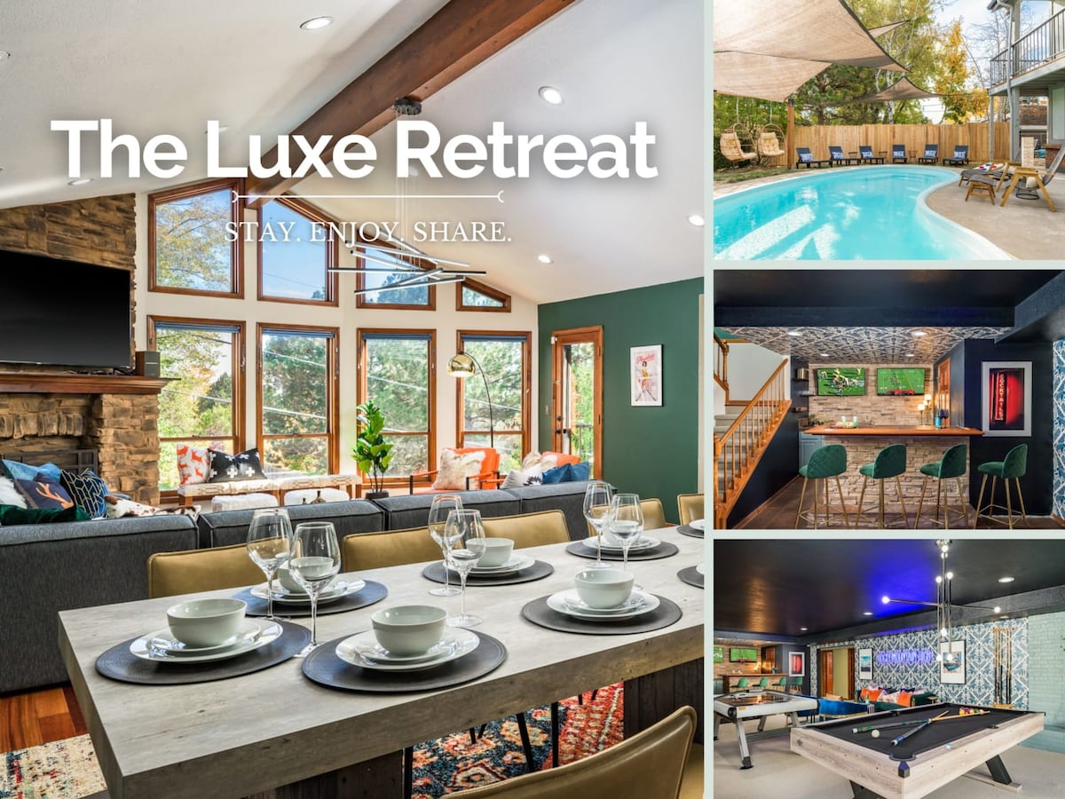 The Luxe Retreat | Pool | Game Room