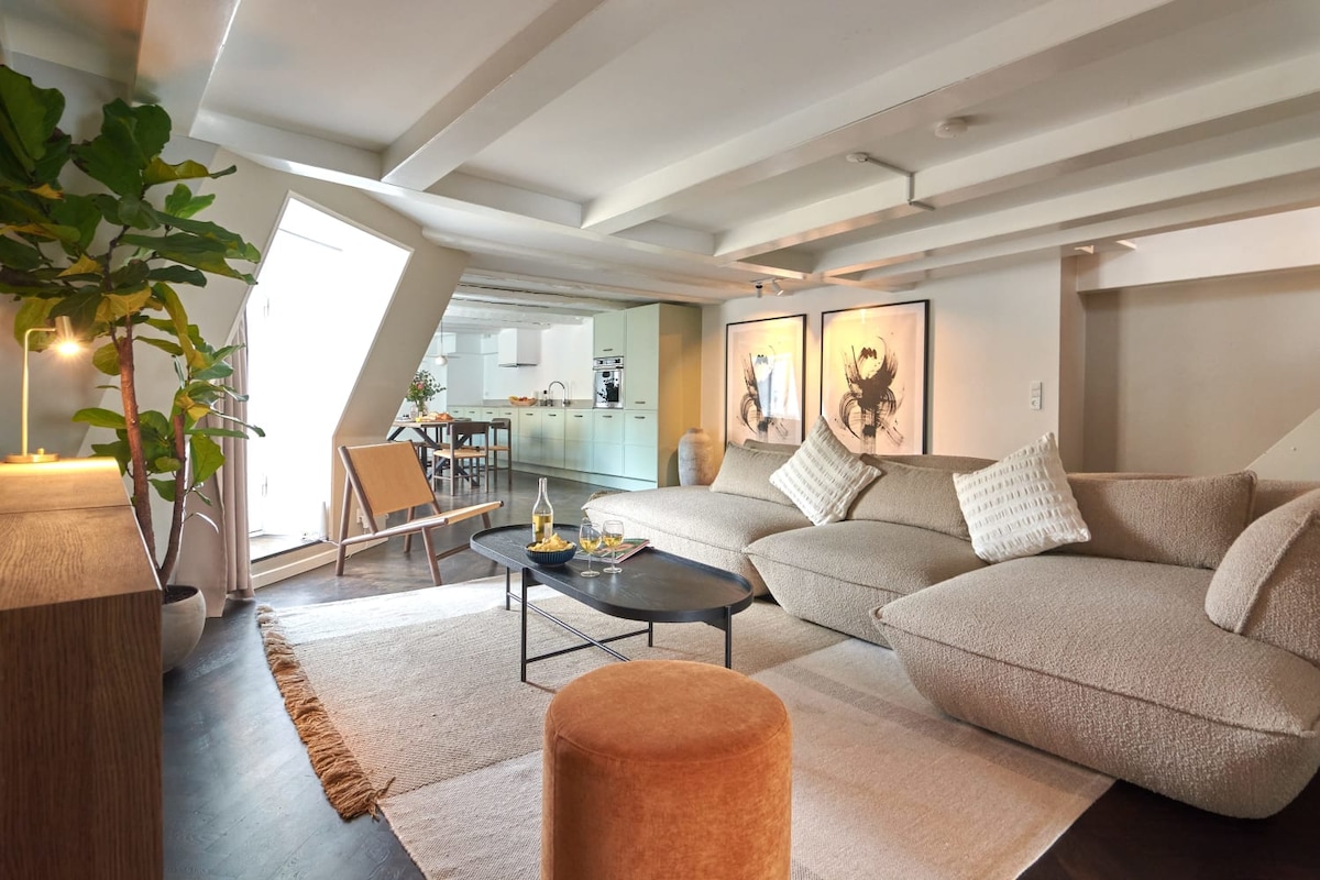 Luxury 2-Story Penthouse w/Private Rooftop in CPH