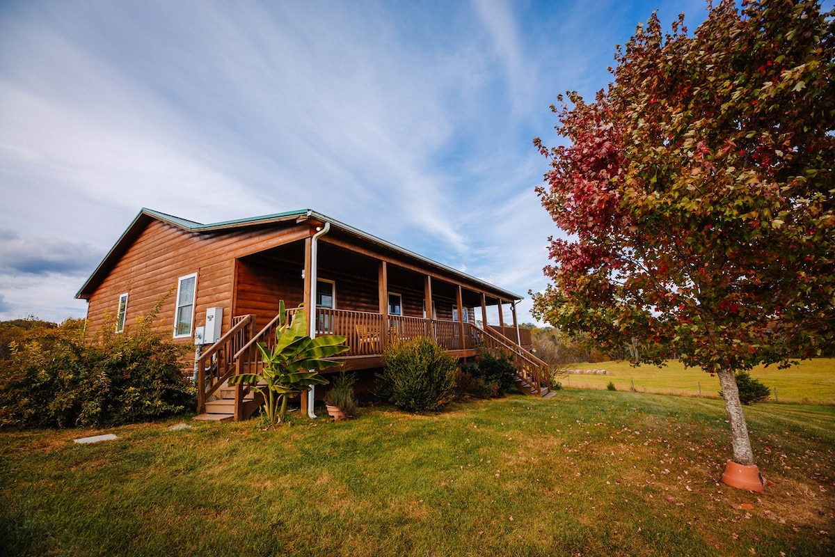 Creekside Farm on 50 Acres!  Close to NRT! 4BR/S8