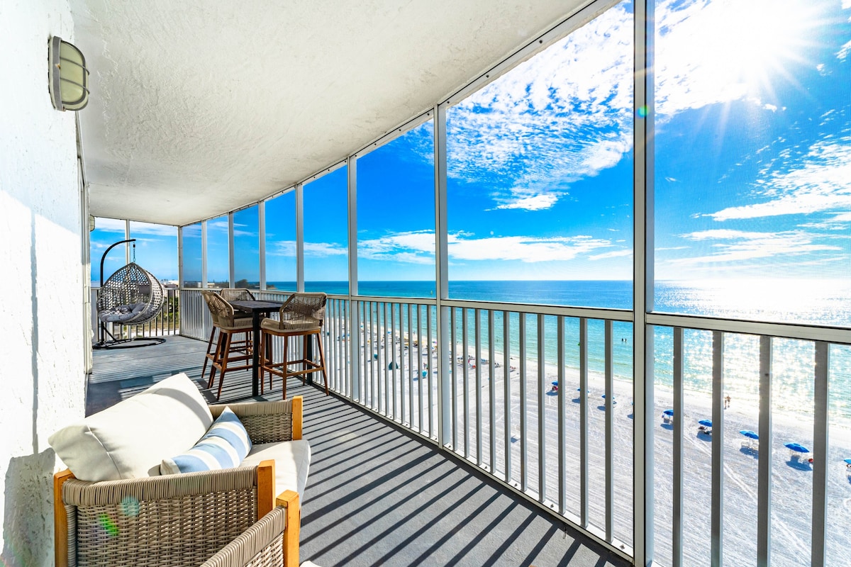 Beach View Condo at Crystal Sands on Siesta Key!