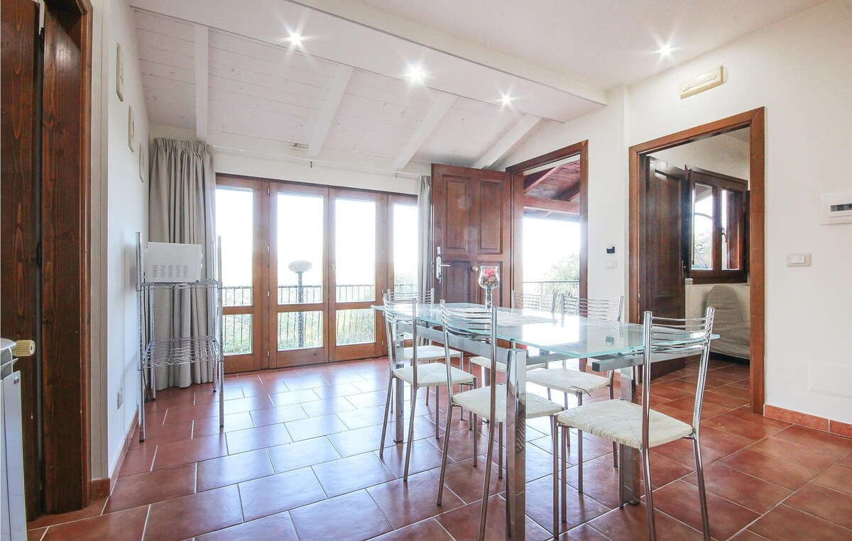 Home in Stella Cilento with house a panoramic view