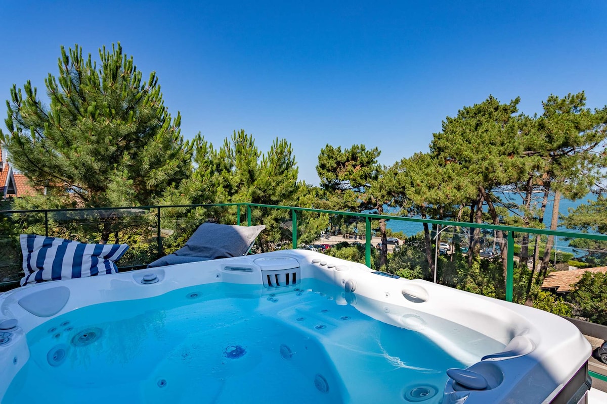 appartement standing jacuzzi