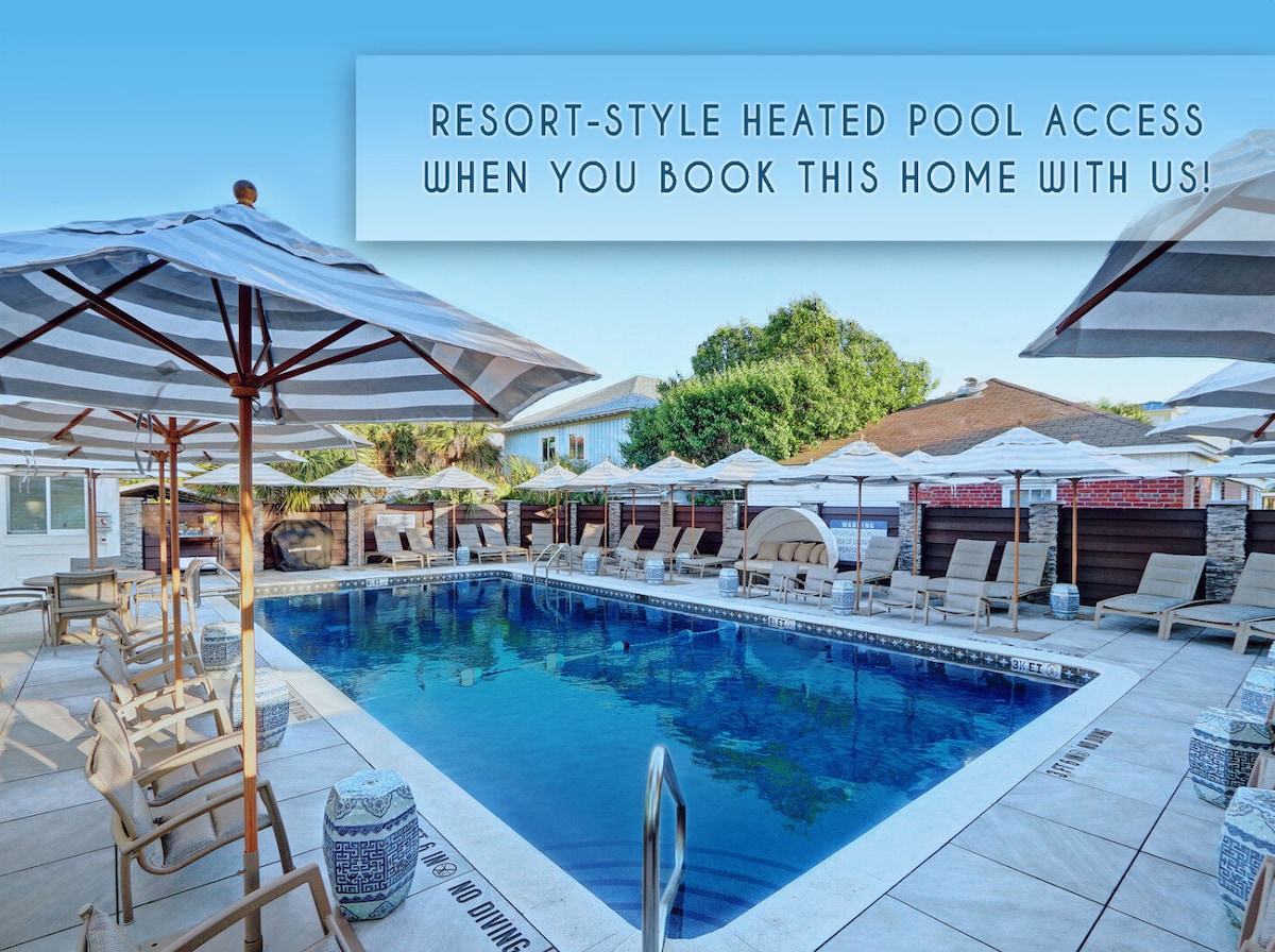 Luxurious Stay Near the Ocean, Heated Pool Access