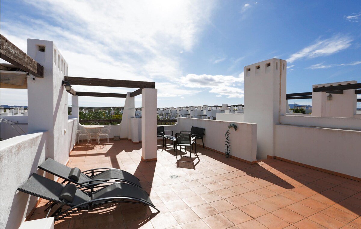 Nice apartment in Alhama de Murcia with kitchen