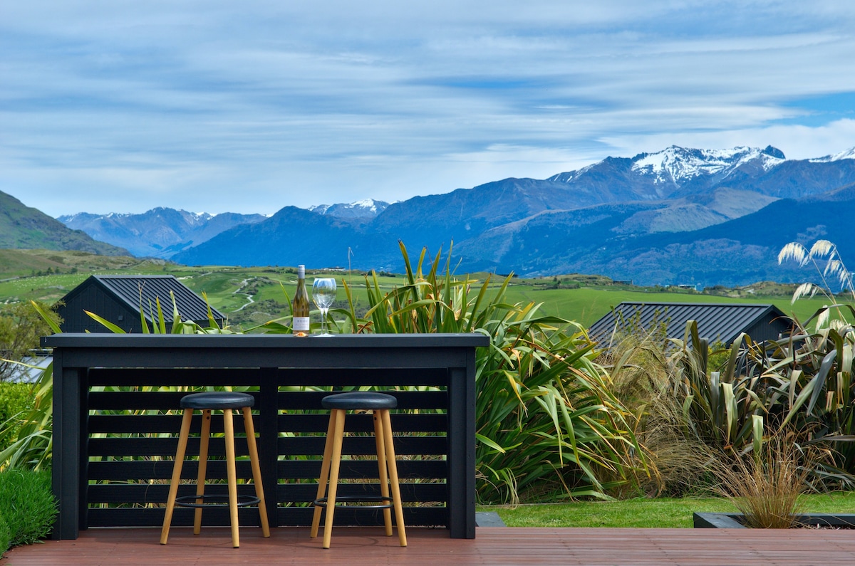 Wakeup to the majestic views of snow-capped peaks