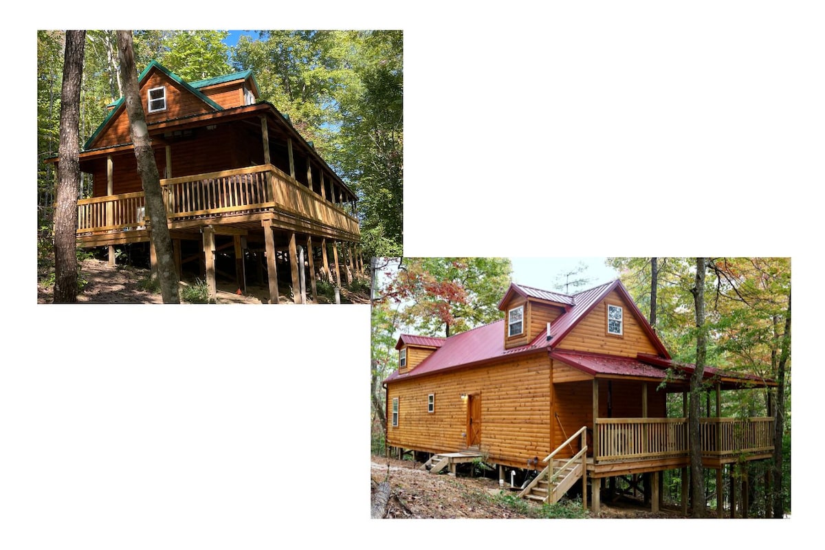 2 Cabins- Hot Tubs | Dogs OK | Hiking | Climbing